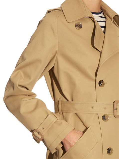 dior oblique trench coat|Trench Coat Beige Cotton Gabardine .